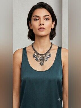 BCBG Max Azria | Y2K Statement Collar Necklace